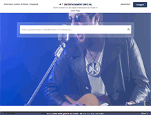 Tablet Screenshot of entertainment-info.nl
